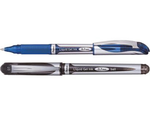 G�la pildspalva, S, autom�tisk�, melna, PENTEL BL-57 ENERGEL